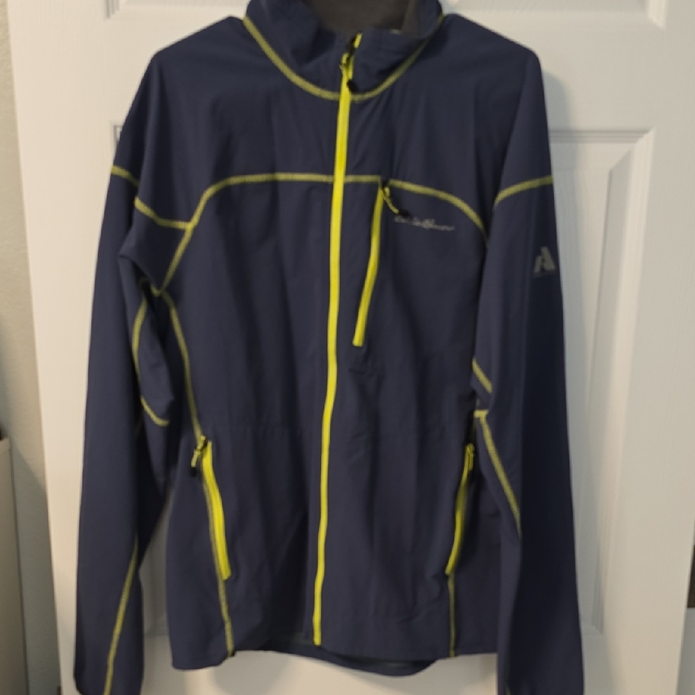 Eddie Bauer Blue and Lime Jacket
